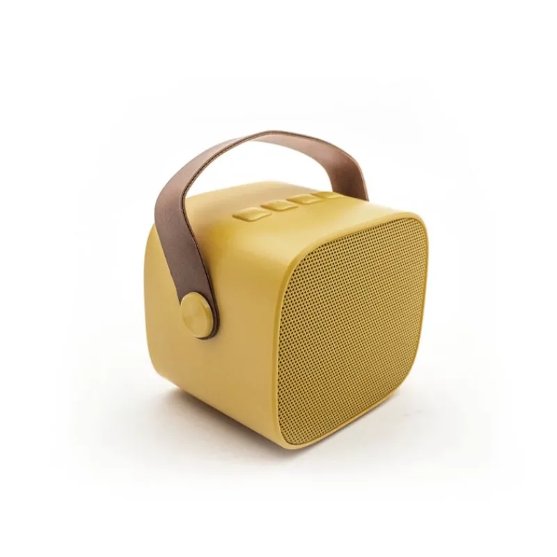 Lalarma Musik*Bluetooth Hojtaler Og Mikrofon, Gul