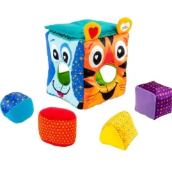 Lamaze Blandet Legetøj*Blod Puttekasse Dyremotiver