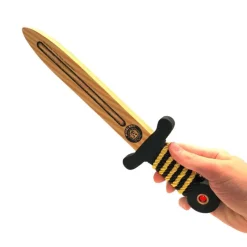 Liontouch Udklædning & Tilbehør*Minisvaerd - Guld & Rod