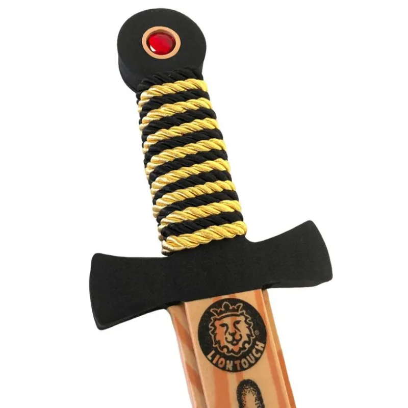 Liontouch Udklædning & Tilbehør*Woodylion Svaerd, Guld & Rod