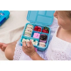 Little Lunch Box Madpakken*'Bento Five', Sky Blue