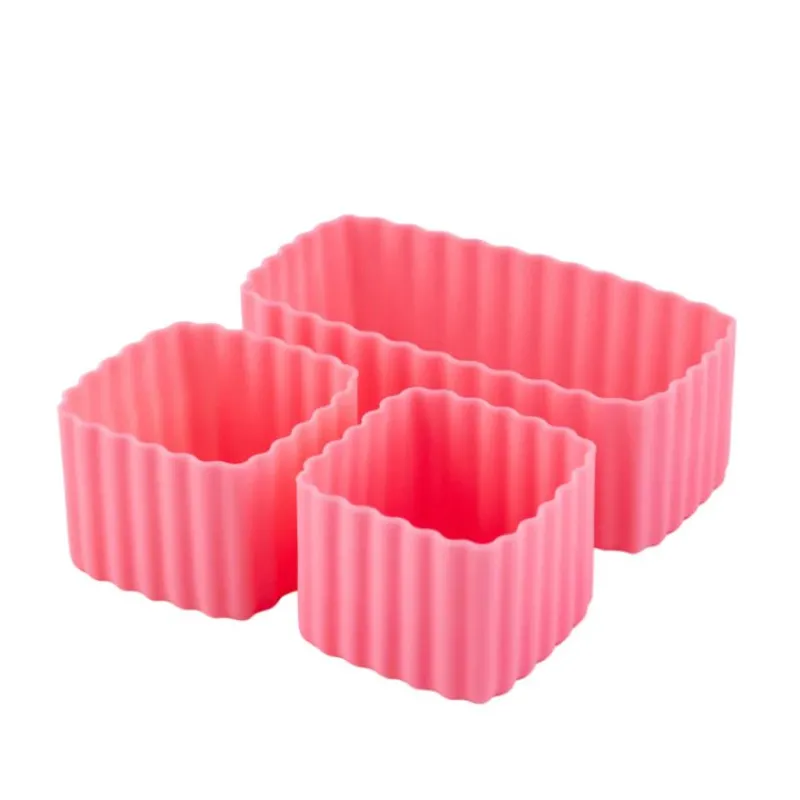 Little Lunch Box Madpakken*3Pk 'Bento Cups', Strawberry