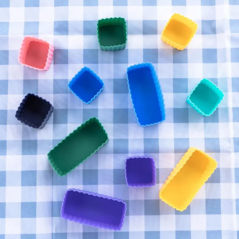 Little Lunch Box Madpakken*3Pk 'Bento Cups', Strawberry