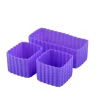 Little Lunch Box Madpakken*3Pk 'Bento Cups', Grape