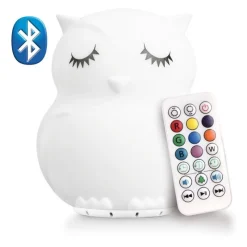 Lumipets Lamper*Natlampe M. Bluetooth, Ugle