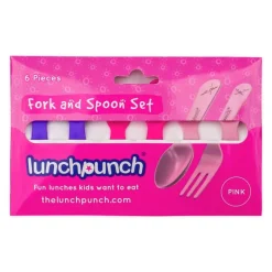 Lunch Punch Madpakken*Bestiksaet, Pink