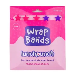 Lunch Punch Madpakken*Silikone MadBånd, Pink