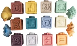 Magni Aktivitetsleg*Silikoneklodser Med Dyr 16 Stk