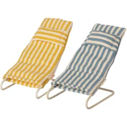 Maileg Maileg*Beach Chair Set, Mouse 11-1407-00