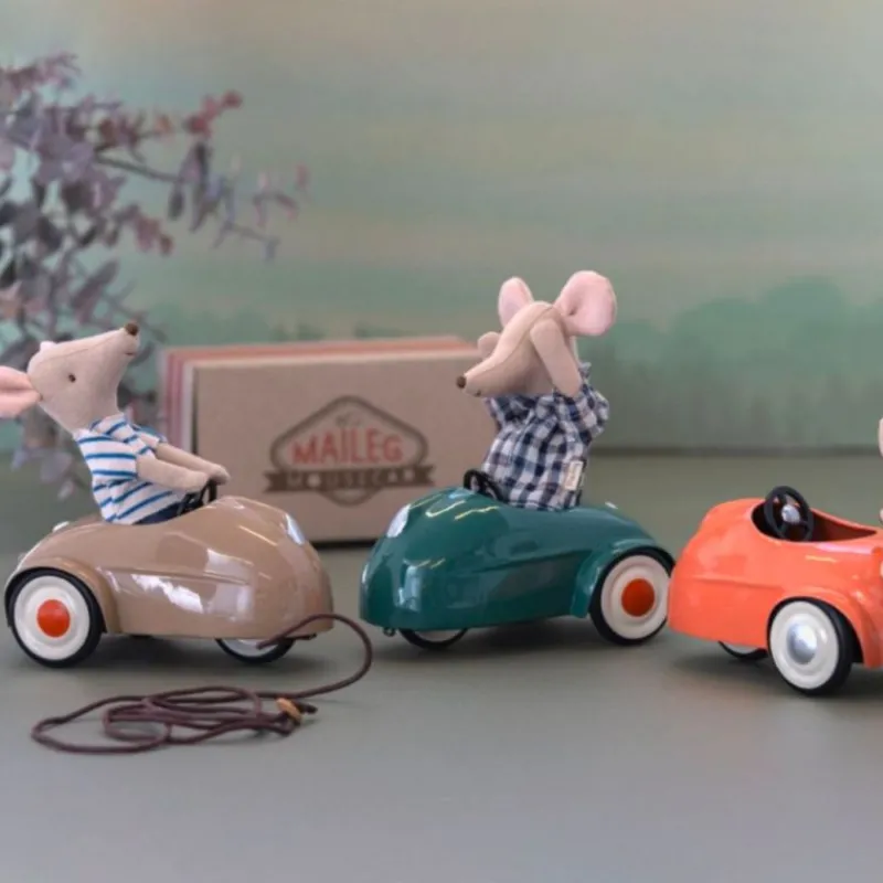 Maileg Biler & Transport*Bil Til Mus, Brun