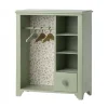 Maileg Dukkemøbler & Tilbehør*Garderobe, Stor - Mint Green