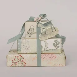 Maileg Gavepapir Og Bånd*Gavepapir Winter Wonderland - 10 M