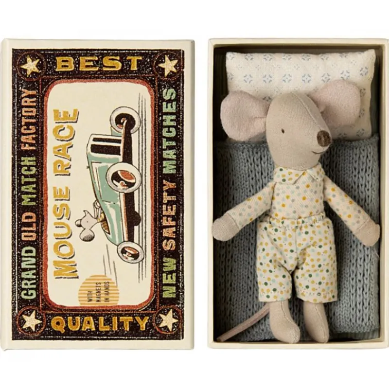 Maileg Maileg*Lillebror Mus I Taendstikaeske