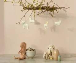 Maileg Pynt*Metal Ophæng, Lam - Pudder