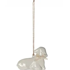 Maileg Pynt*Metal Ophæng, Lam - Ra Hvid