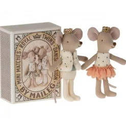 Maileg Maileg*Royal Tvillingemus, Lillebror Og -Soster