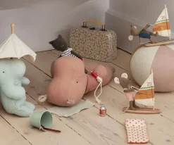 Maileg Maileg*Safari Friends, Flodhest, Medium - Gammel Rosa