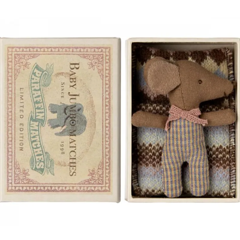 Maileg Maileg*Sleepy/Wakey Mus - Rosa