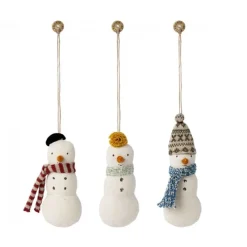 Maileg Uroer Og Ophæng*1Stk Snemand Ophæng