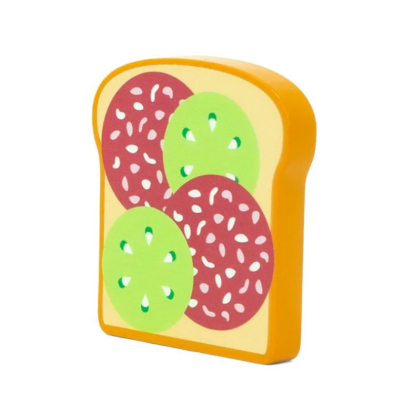 Mamamemo Legekøkken*Brod Med Salami