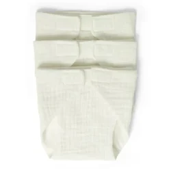 Mamamemo Alle Dukker*3Pk Dukkerbleer I Stof, Hvid