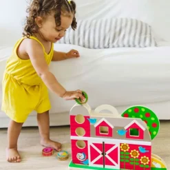 Melissa & Doug Blandet Legetøj*Go Tots Barnyard Tumble