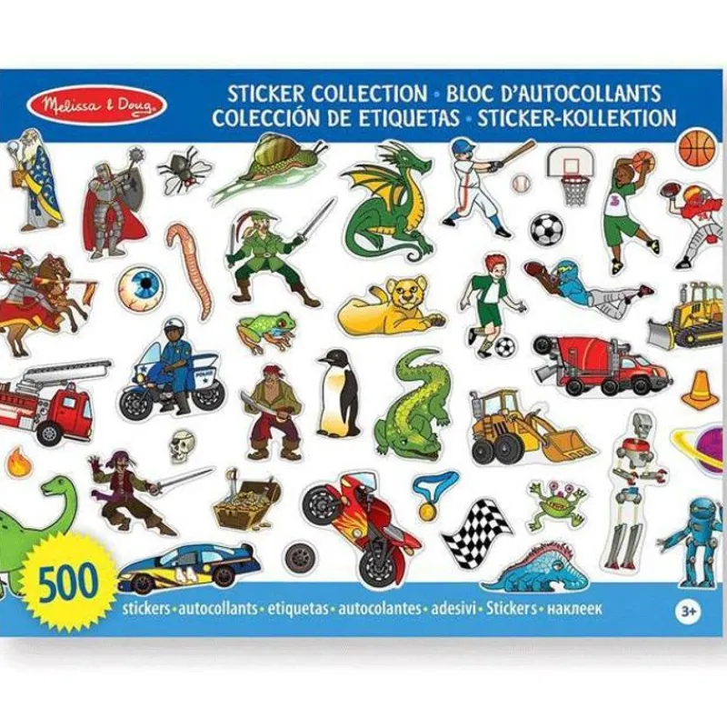 Melissa & Doug Klistermærker*Klistermaerkebog Bla