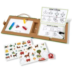 Melissa & Doug Magneter*Kreativitetskuffert, Bondegard