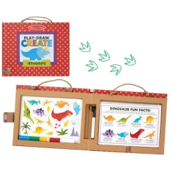 Melissa & Doug Magneter*Kreativitetskuffert, Dino