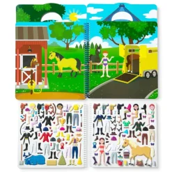 Melissa & Doug Klistermærker*Pu Klistermærker, Heste