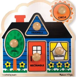 Melissa & Doug Puslespil*Puslespil Former, 5 Brikker