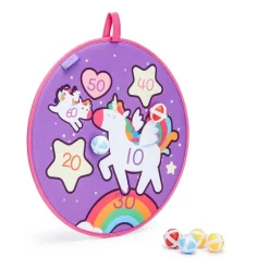 mierEdu Magneter*Dartspil Med 6 Bolde - Enhjorning