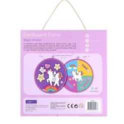 mierEdu Magneter*Dartspil Med 6 Bolde - Enhjorning
