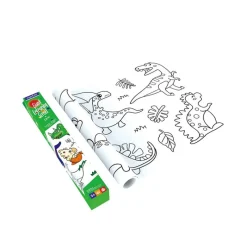 mierEdu Magneter*Kaempebanner Til Farvelaegning - Dinosaurer