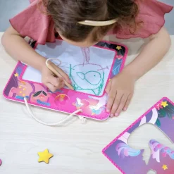 mierEdu Magneter*Magisk Tegnetavle Stor - Enhjorning