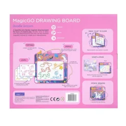mierEdu Magneter*Magisk Tegnetavle Stor - Enhjorning
