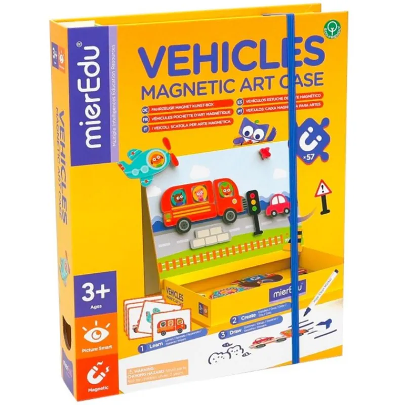 mierEdu Magneter*Magnetisk Legesaet - Transportmidler