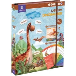 mierEdu Magneter*Magnetisk Legesaet - Laer Om Dinosaurer