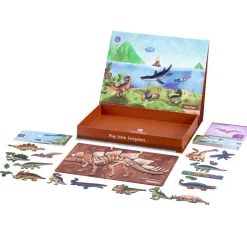 mierEdu Magneter*Magnetisk Legesaet - Laer Om Dinosaurer