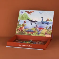 mierEdu Magneter*Magnetisk Legesaet - Laer Om Dinosaurer