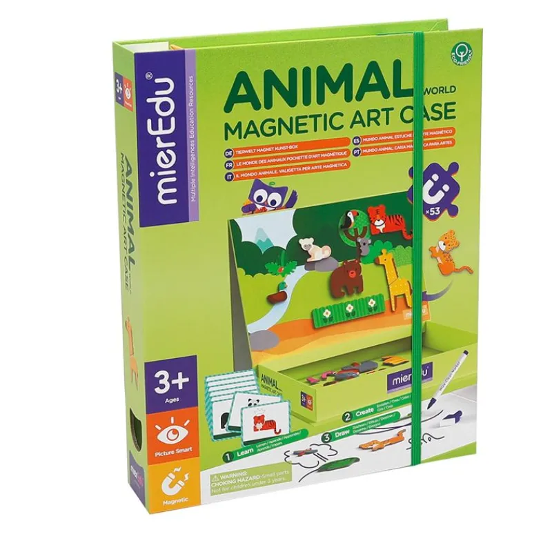 mierEdu Magneter*Magnetisk Legesaet - Dyrenes Verden