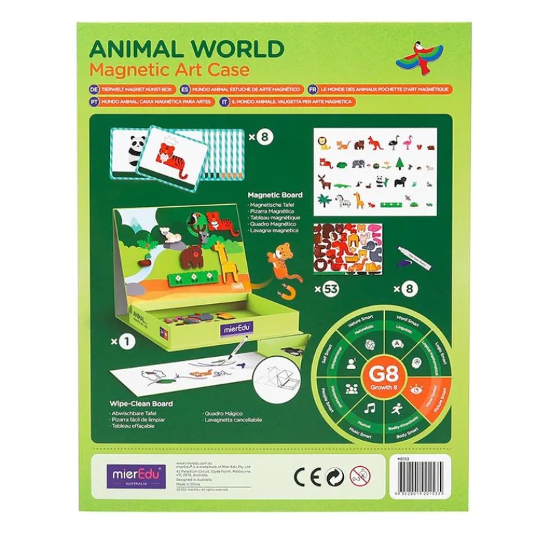 mierEdu Magneter*Magnetisk Legesaet - Dyrenes Verden