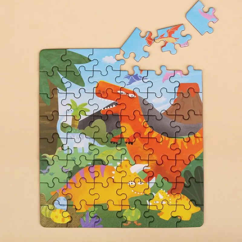 mierEdu Magneter*Magnetisk Puslespil 24+48 Brk - Dinosaurer