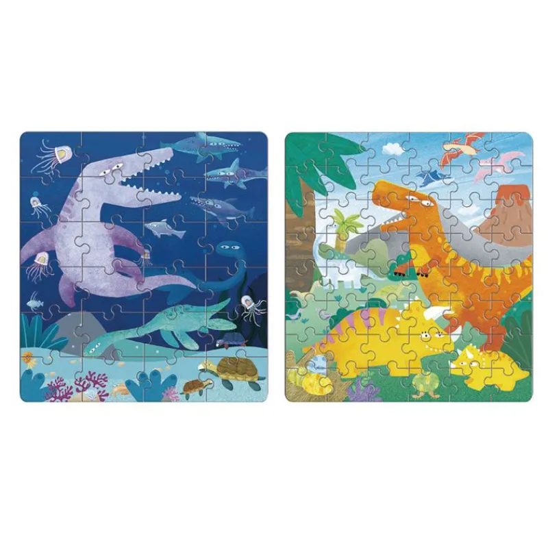 mierEdu Magneter*Magnetisk Puslespil 24+48 Brk - Dinosaurer