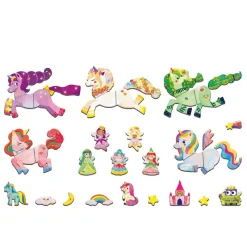 mierEdu Magneter*Magnetisk Rejsesaet - Enhjorning