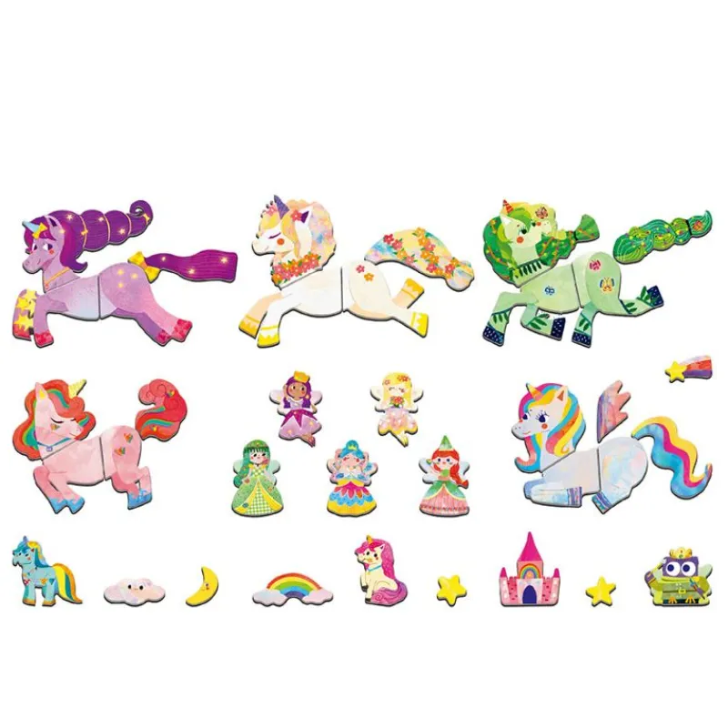 mierEdu Magneter*Magnetisk Rejsesaet - Enhjorning