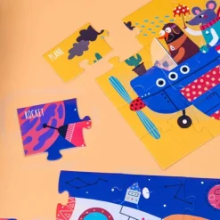 mierEdu Magneter*Puslespil 9-12-16-20 Brk - Transportmidler