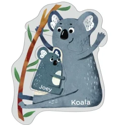 mierEdu Magneter*Puslespil 8X3 Brk - Dyreunge Med Foraelder