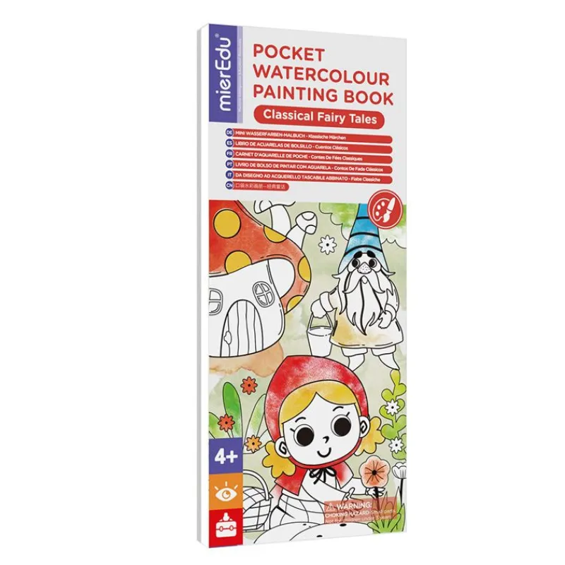 mierEdu Magneter*Vandfarve Malehaefte - Eventyr