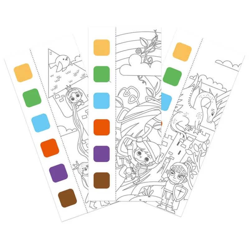 mierEdu Magneter*Vandfarve Malehaefte - Eventyr